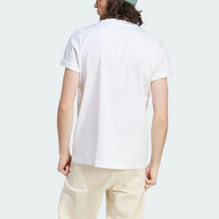 adidas White Tiro Box Graphic Tee - Image 4
