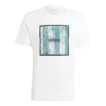 adidas White Tiro Box Graphic Tee - Image 6