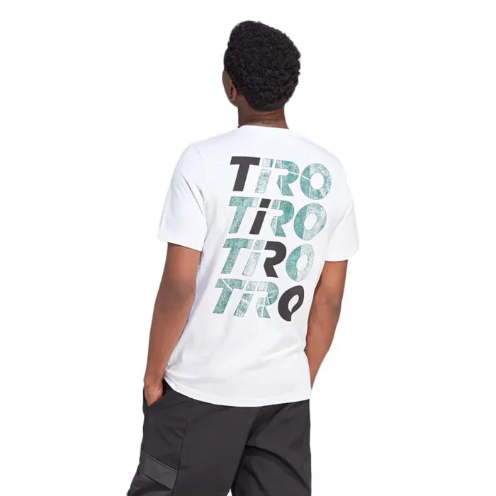 adidas Tiro Wordmark Graphic Tee - Image 5