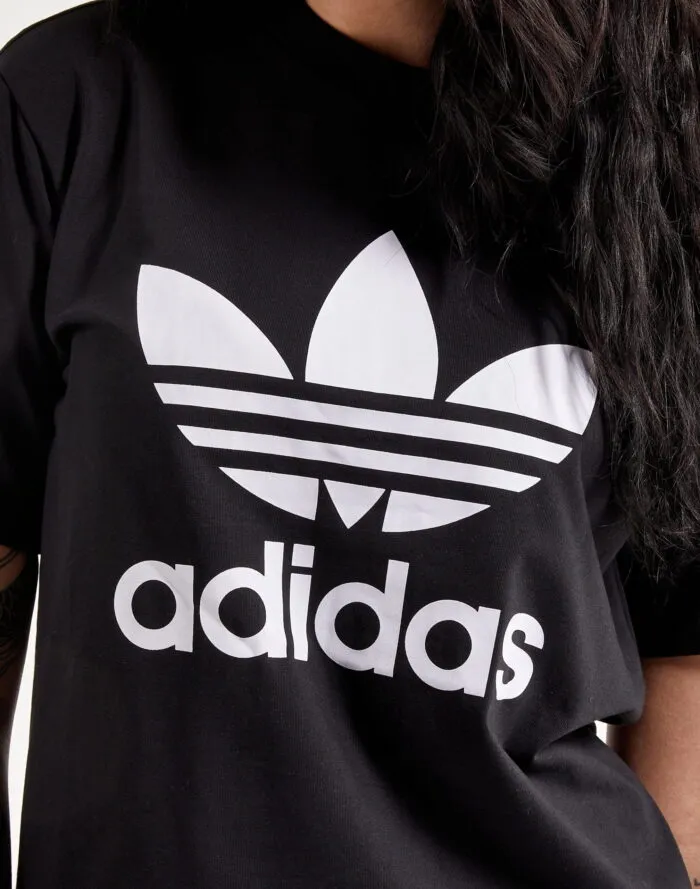 womens Adidas Trefoil Tee - Image 2