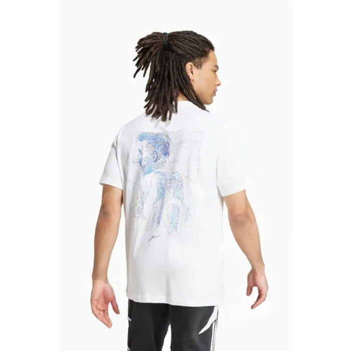 T-Shirt adidas Messi Icon Graphic Tee - White - Image 4