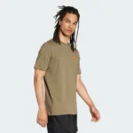 Adidas-Outdoor Terrex T-Shirt With Chest Logo In Olive Green - Image 3