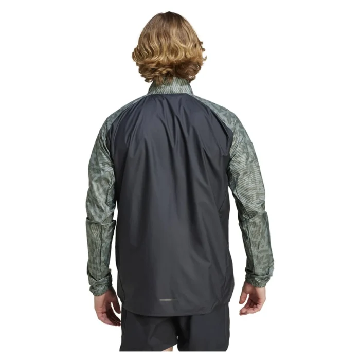 adidas Terrex Trail Wind Running Jacket Men - Olive - Image 3