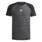 Adidas Gym+ Training 3-Stripes T-Shirt, Black