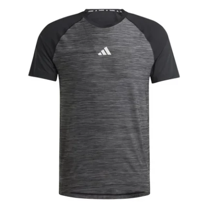 Adidas Gym+ Training 3-Stripes T-Shirt, Black