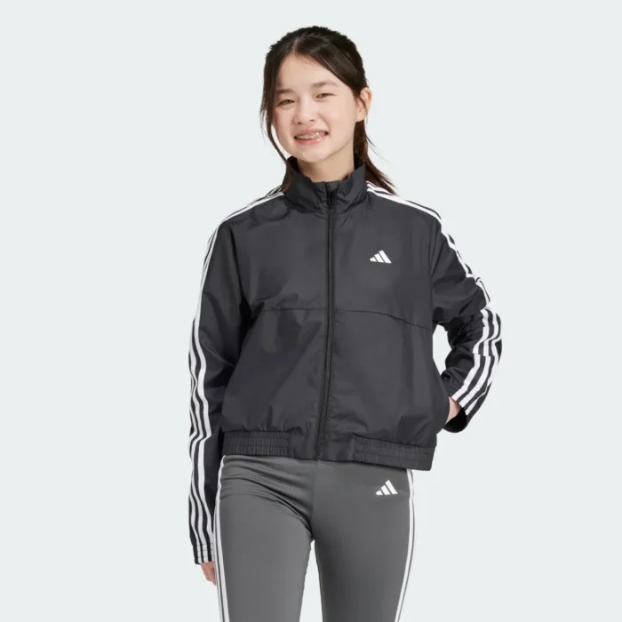 adidas Kids Train Essentials Full Zip Hoodie Kids - Image 3