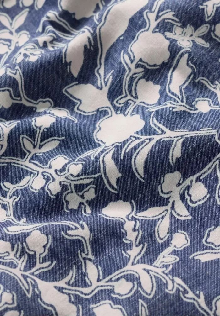 sea salt-Fox Path Indigo Dress - Image 5
