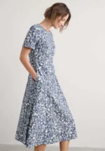 sea salt-Fox Path Indigo Dress - Image 2