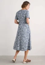 sea salt-Fox Path Indigo Dress - Image 3