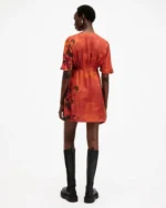 Tian V-Neck Mini Dress - Image 6