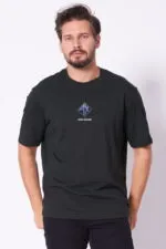 Black cotton T-shirt ARMANI EXCHANGE XM000276 AF12308