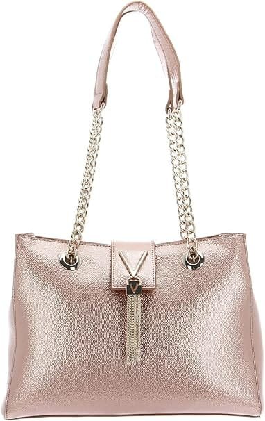 B08VYLSF52 (1) VALENTINO Minibag DIVINA Q23 ORO ROSA, Rose Gold, Contemporary - Image 1