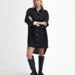 Barbour International Women's Utility Shirt Dress - Black