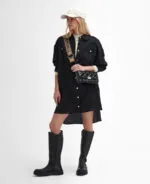 Barbour International Women's Utility Shirt Dress - Black - Image 3