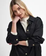 Barbour International Women's Utility Shirt Dress - Black - Image 5
