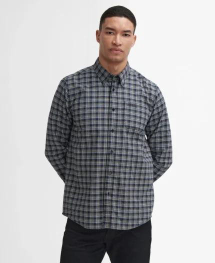 Barbour International Hawks Regular Long-Sleeved Oxford Shirt