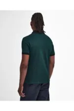 Barbour-Sports Polo Mix Shirt – Evergreen - Image 4