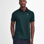 BarbourSports Polo Mix Shirt – Evergreen