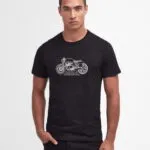Barbour B.Intl Colgrove Moto T-Shirt MTS1295BK31