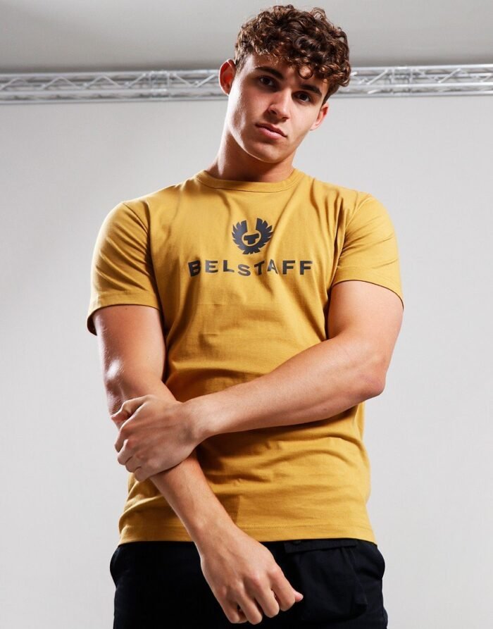 BELSTAFF- Signature T-Shirt Glaze Yellow - Image 3
