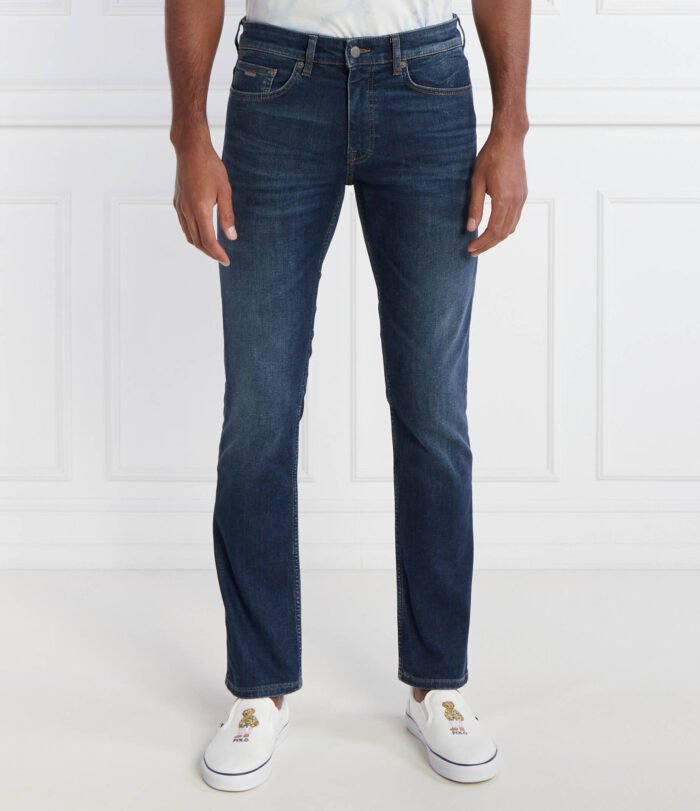 BOSS - Men's Navy Blue Trousers - Image 2