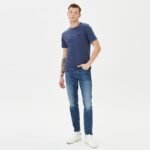 BOSS - Men's Navy Blue Trousers