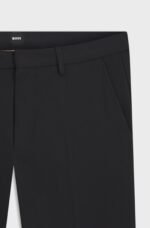 BOSS-Slim-fit trousers in a stretch-cotton blend - Image 2