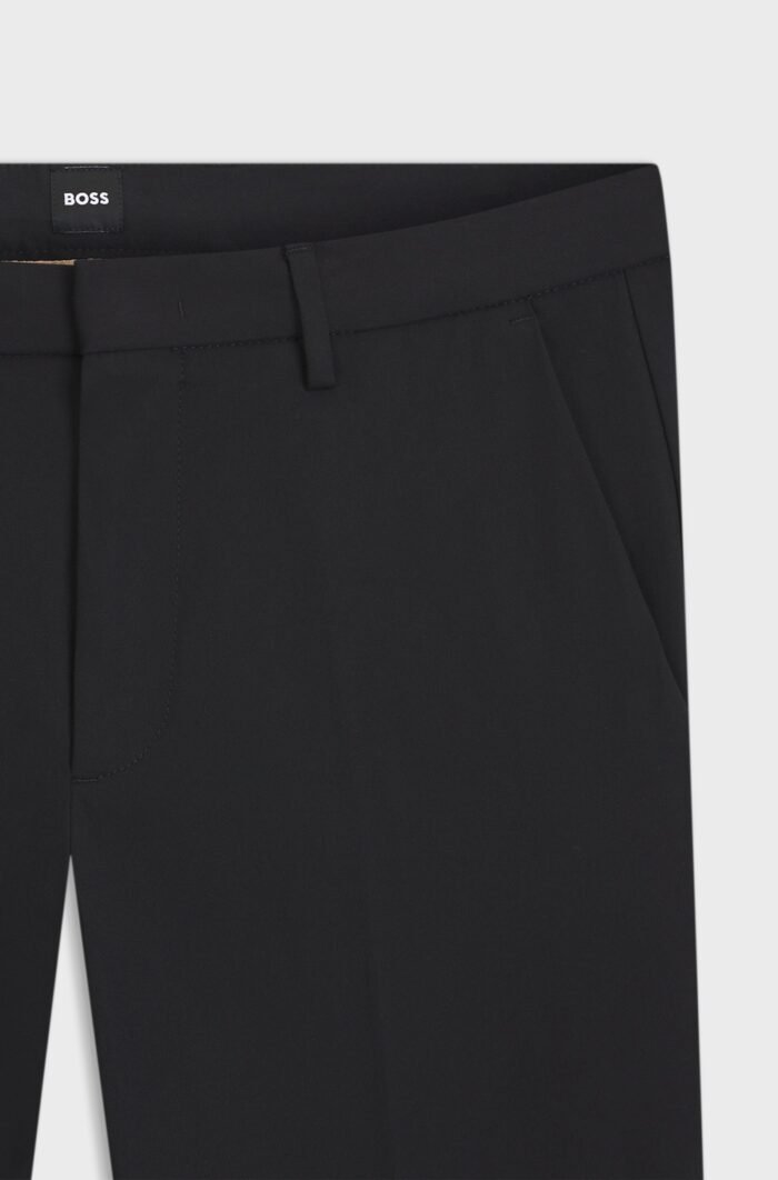 BOSS-Slim-fit trousers in a stretch-cotton blend - Image 2