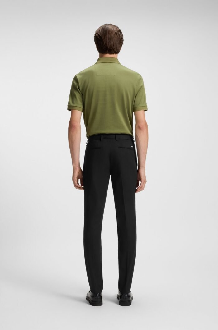 BOSS-Slim-fit trousers in a stretch-cotton blend - Image 5