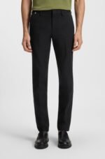 BOSS-Slim-fit trousers in a stretch-cotton blend - Image 3
