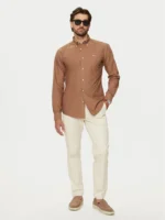 BOSSShirt H-Roan 50521996 Beige Slim Fit - Image 4