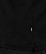 BOSS half-zip interlock-weave Polo Shirt | Black - Image 4