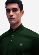 BOSS-Men's Long Sleeve Polo Shirt Green50523917-385 - Image 2