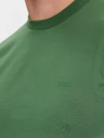 BOSS T-shirt Thompson 01 50468347 Verde Regular Fit - Image 3