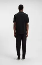BOSS-Regular-fit T-shirt in cotton with Double B monogram - Image 4
