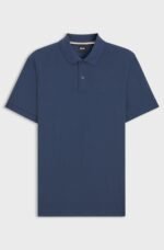 BOSS-Pallas polo shirt in cotton piqué with logo details - Image 2
