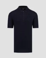 BOSS-Men's navy blue jumper with short sleeves H-Daremo - Image 2