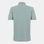 Mens HUGO Deruso Short Sleeve Polo Shirt with Logo Detail and Ribbed Collar - Premium Cotton - Image 4