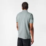 Mens HUGO Deruso Short Sleeve Polo Shirt with Logo Detail and Ribbed Collar - Premium Cotton - Image 5