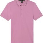 BOSS Mens Paule Short Sleeve Polo Shirt Cotton (4500)