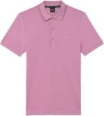 BOSS Mens Paule Short Sleeve Polo Shirt Cotton