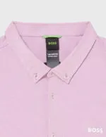 BOSS Mens Paule Short Sleeve Polo Shirt Cotton (3000) - Image 2