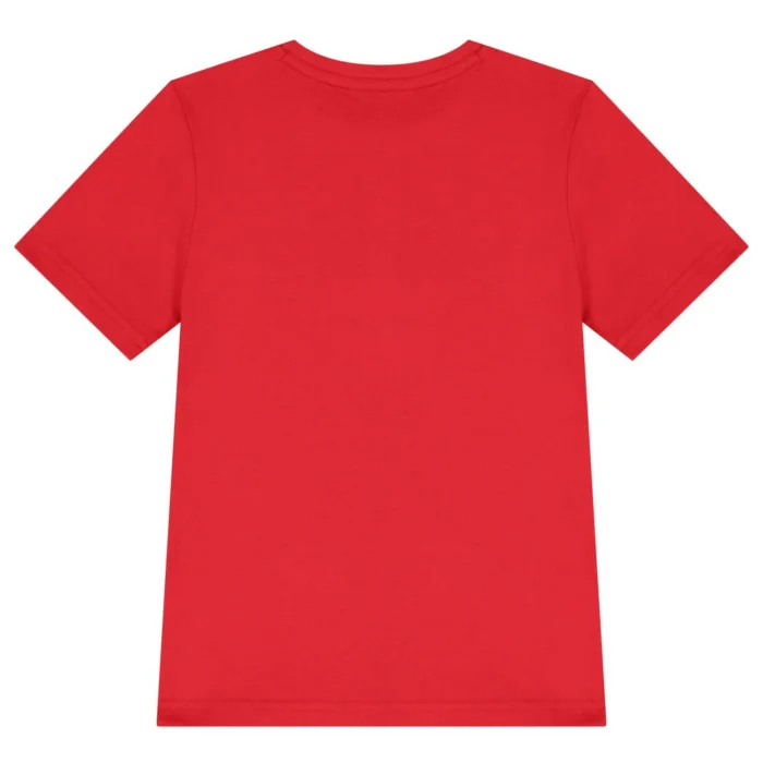 BOSS Boys Red Logo T-Shirt - Junior Couture - Image 2