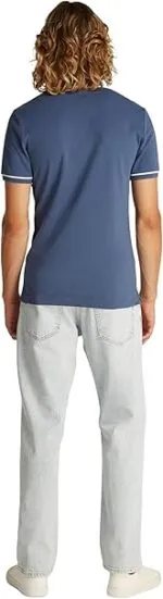 Calvin Klein Mens TIPPING POLO Short-Sleeve Polo Shirts - Image 3