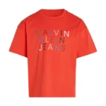 Calvin Klein - Girls' Colour Logo Short Sleeved T-Shirt