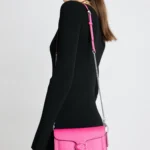 Coach Tabby Chain Clutch, Dragonfruit, Dragonfruit, One Size