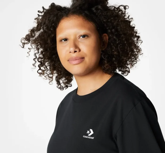 Converse Go-To Embroidered Star Chevron Standard-Fit T-Shirt - Image 4