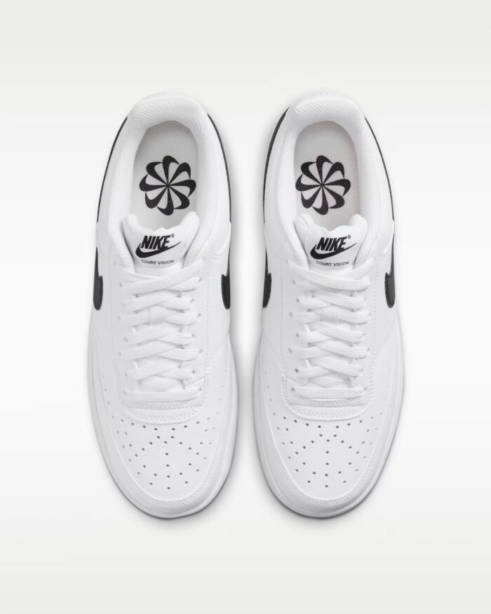 Nike Court Vision Low White/Black - Image 5