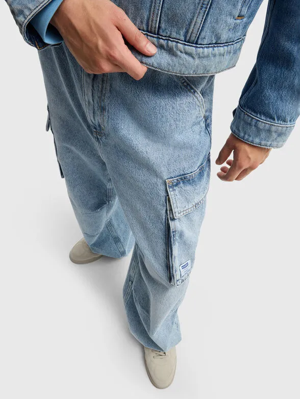 HUGO BLUE ENORA cargo jeans - Image 3