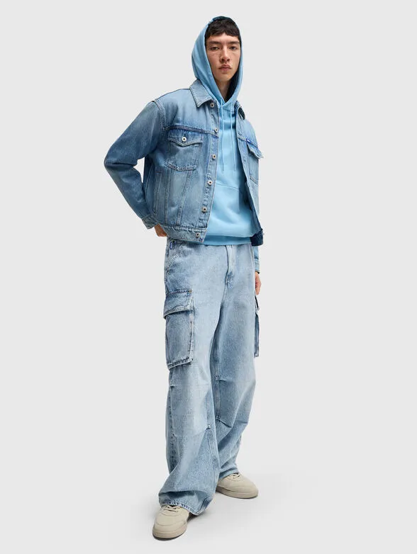 HUGO BLUE ENORA cargo jeans - Image 4